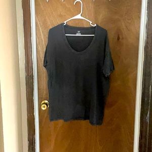 Scoop Neck Dark Gray T-Shirt NWT